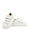 Babywalker White Leather Velcro Baby Sneaker-Tassel Children Shoes