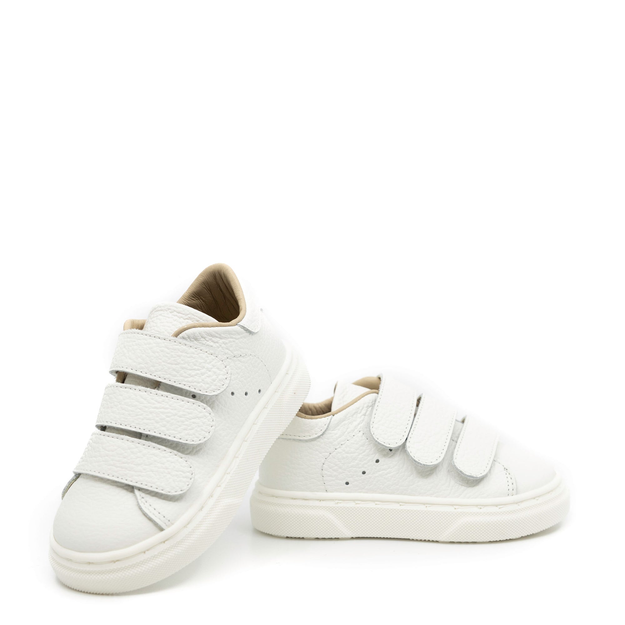 Babywalker White Leather Velcro Baby Sneaker-Tassel Children Shoes