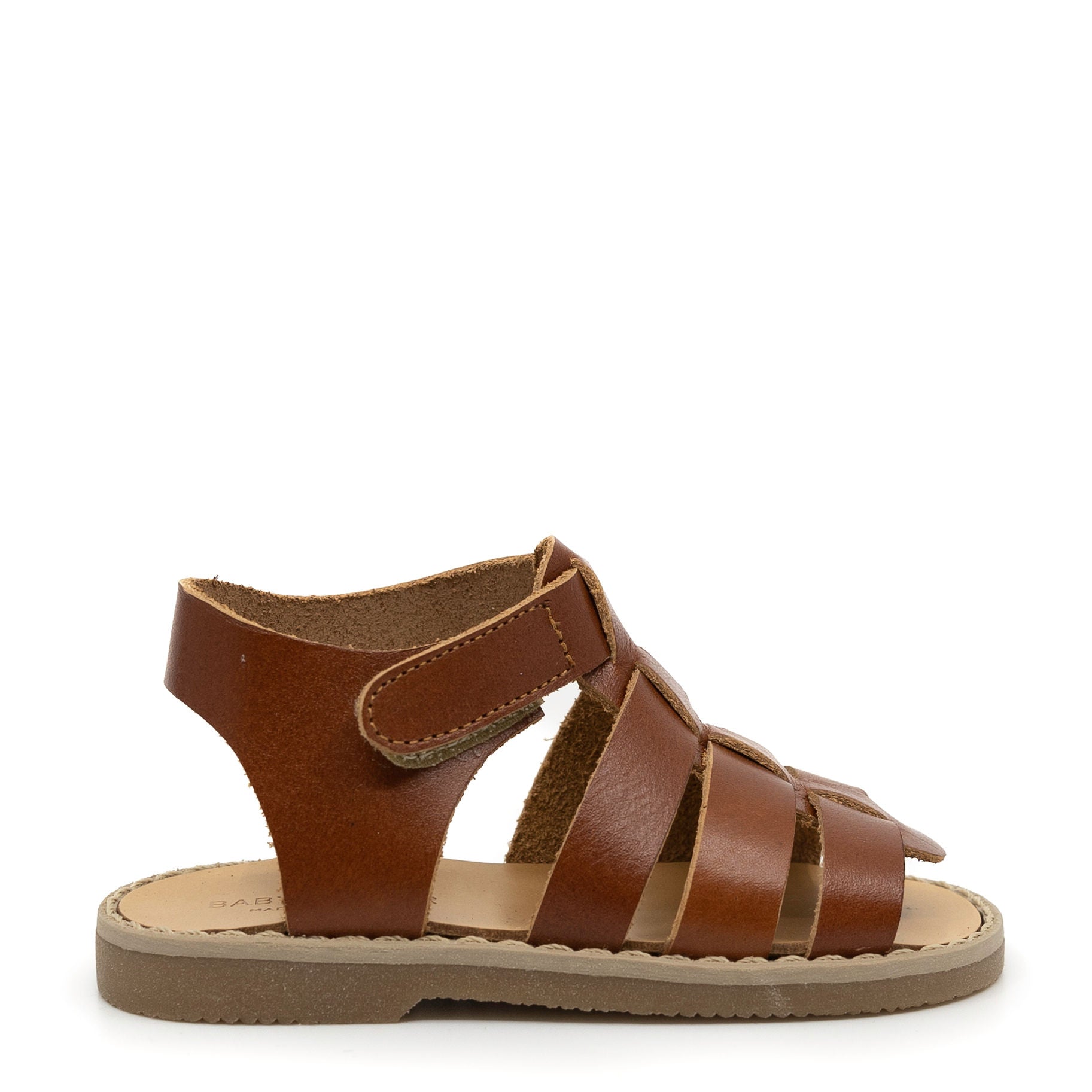 Babywalker Cognac Gladiator Baby Sandal-Tassel Children Shoes