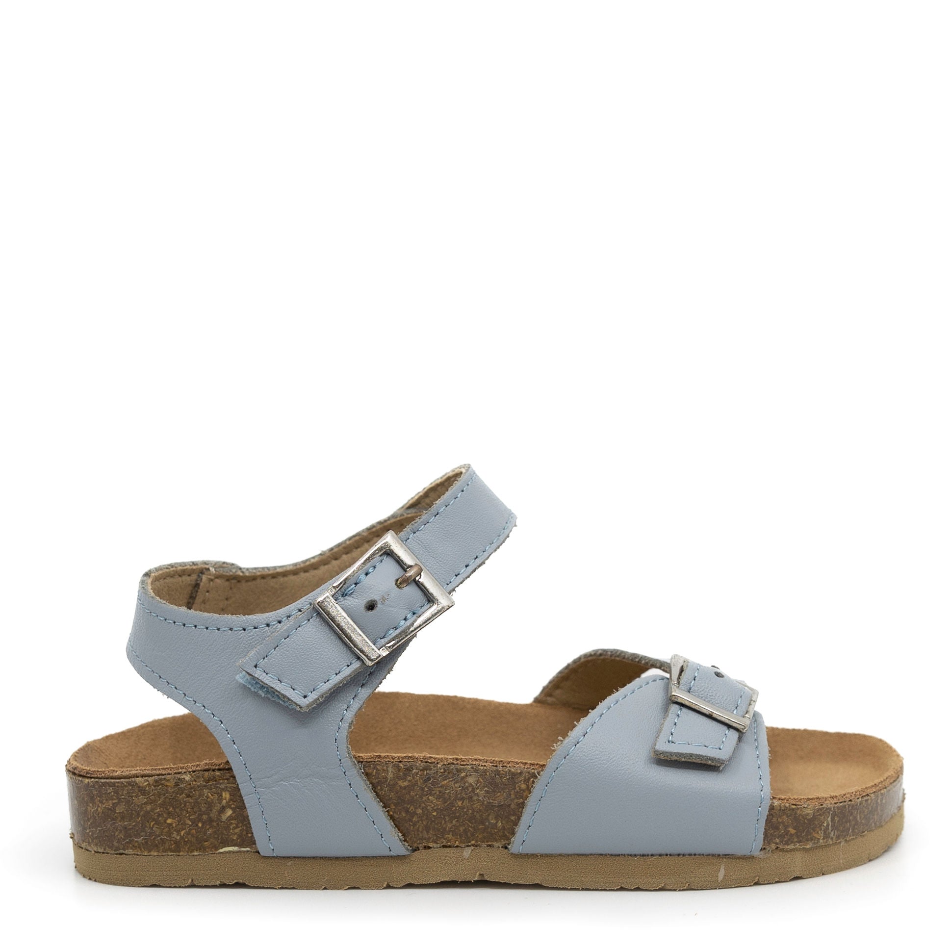 Old Soles Dusty Blue Buckle Sandal-Tassel Children Shoes