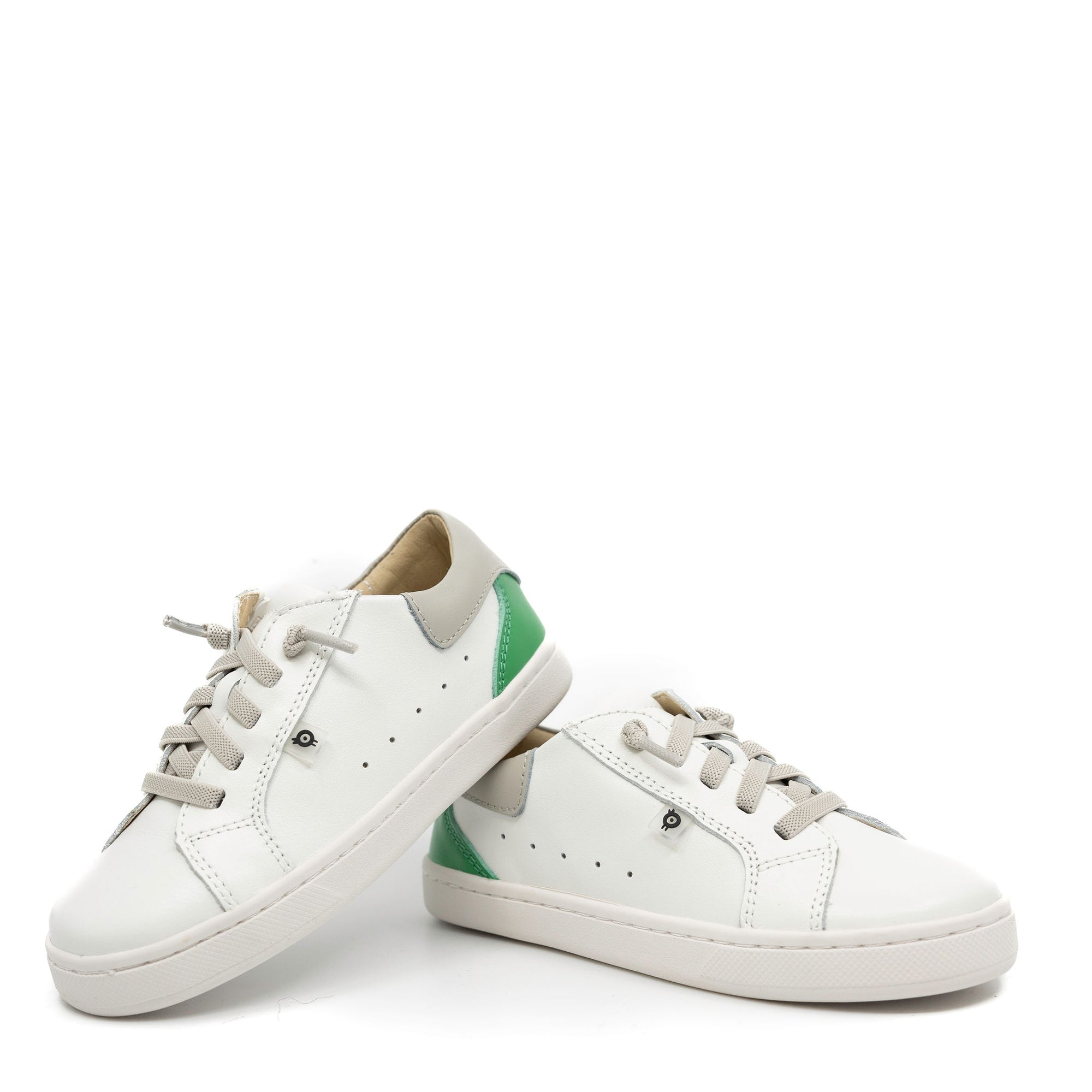 Old Soles Green And Gray Back Sneaker-Tassel Children Shoes