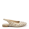 Blublonc Leopard Metallic Slingback-Tassel Children Shoes