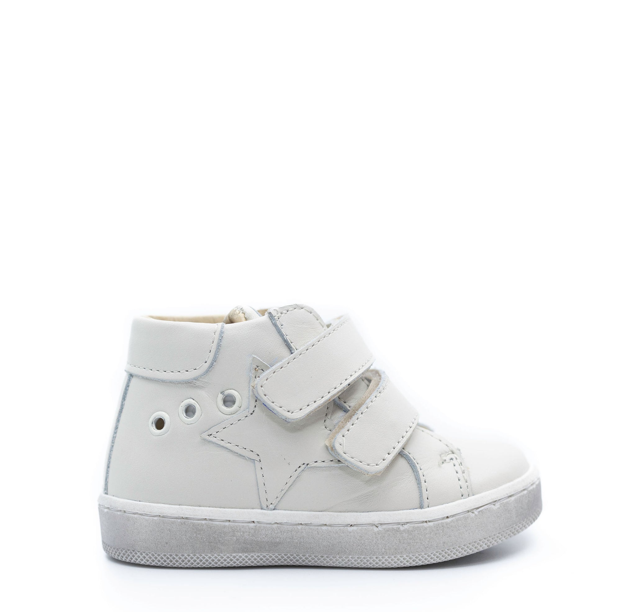 Blublonc Cream Star Hi Top Baby Sneaker-Tassel Children Shoes