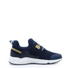 Hugo Boss Navy and Gold Elastic Sneaker-Tassel Children Shoes