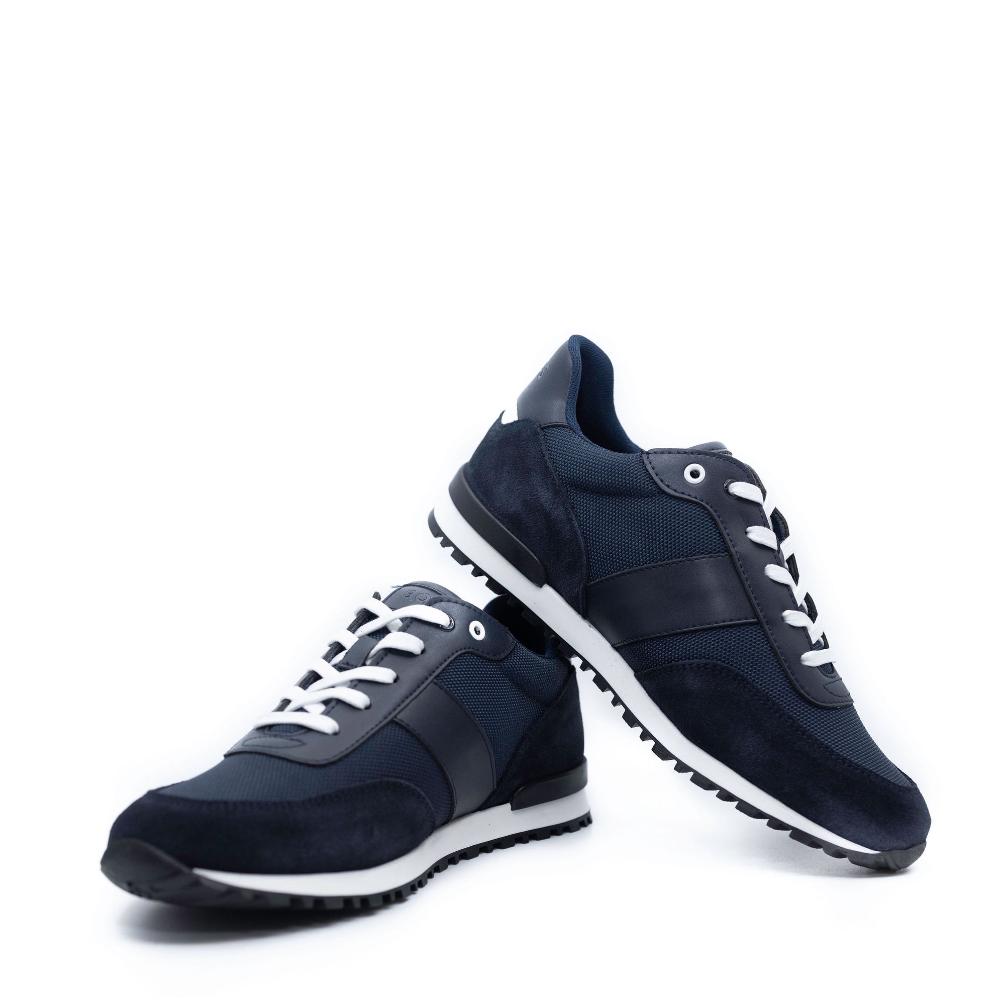 Hugo Boss Navy Lace Sneaker-Tassel Children Shoes