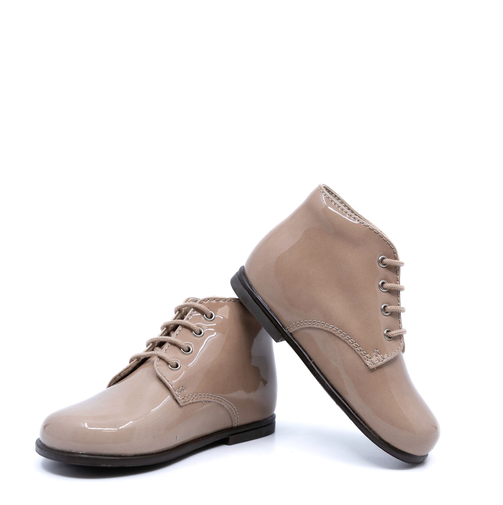 Beberlis Skin Patent Baby Bootie-Tassel Children Shoes