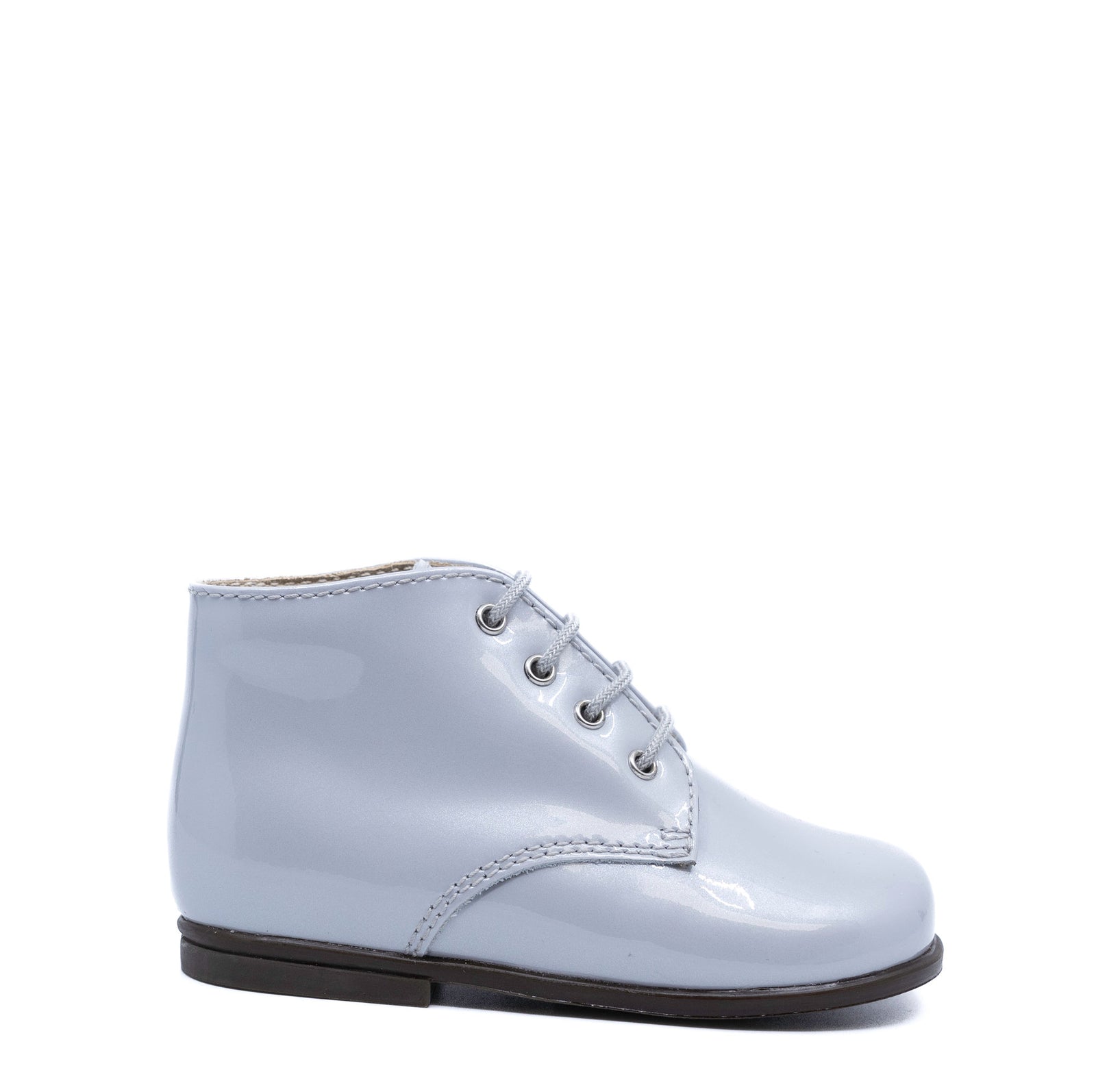 Beberlis Silver Pearl Patent Baby Bootie-Tassel Children Shoes