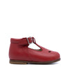 Beberlis Red Perforated T Strap Baby Shoe-Tassel Children Shoes