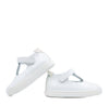 Beberlis White Patent T Strap Baby Sneaker-Tassel Children Shoes