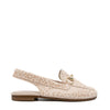 Beberlis Rose Leopard Elastic Slingback-Tassel Children Shoes