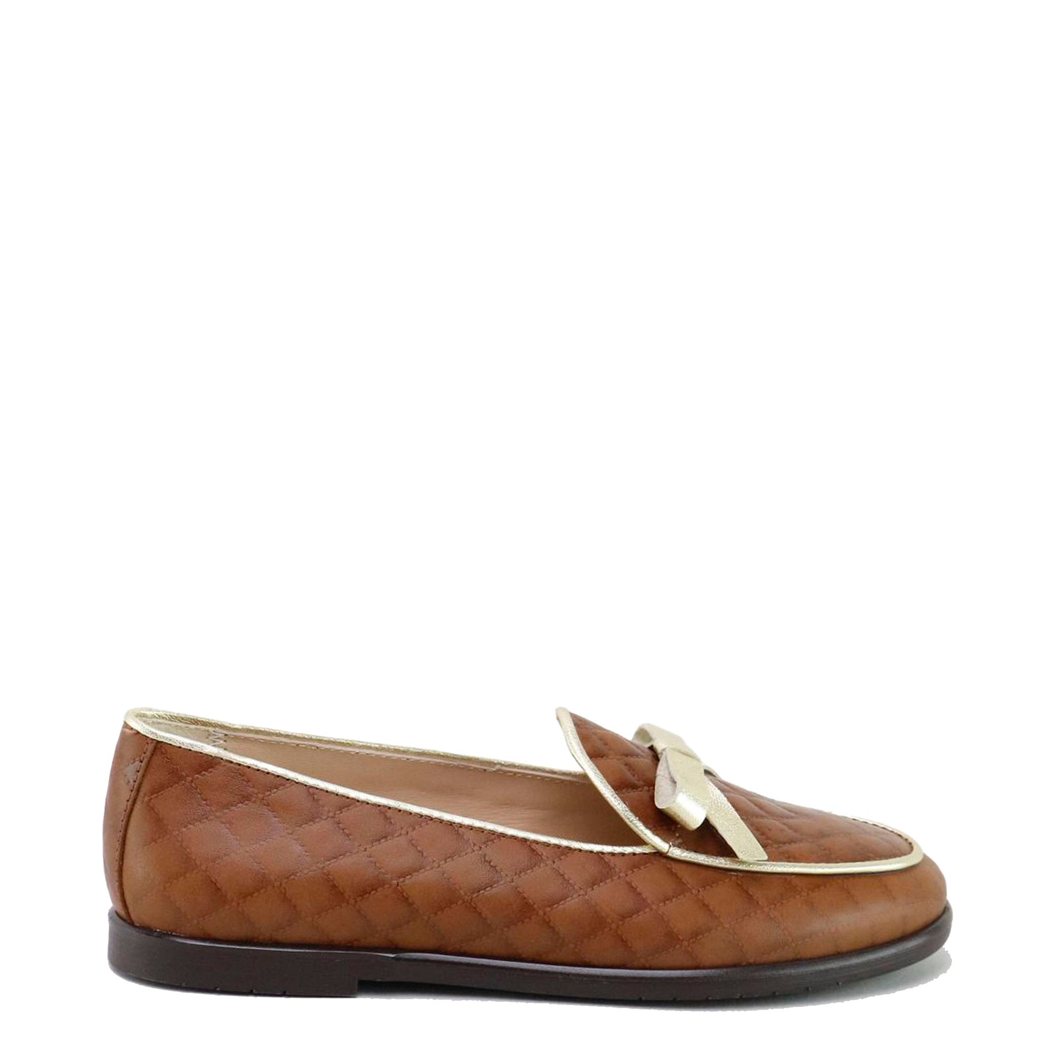 Papanatas Brown Loafers for kids size 24 Papanatas Navy and Brown Penny Loafer - Tassel Children Shoes main image 4