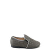 Papanatas Gray Weave Smoking Loafer-Tassel Children Shoes