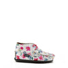 Atlanta Mocassin White Floral Bootie-Tassel Children Shoes