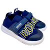 Hugo Boss Navy Gauze Velcro Sneaker-Tassel Children Shoes