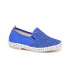 Rivieras Blue Slip-on-Tassel Children Shoes