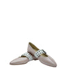 Blublonc Blush Textured Pointed Buckle Shoe-Tassel Children Shoes