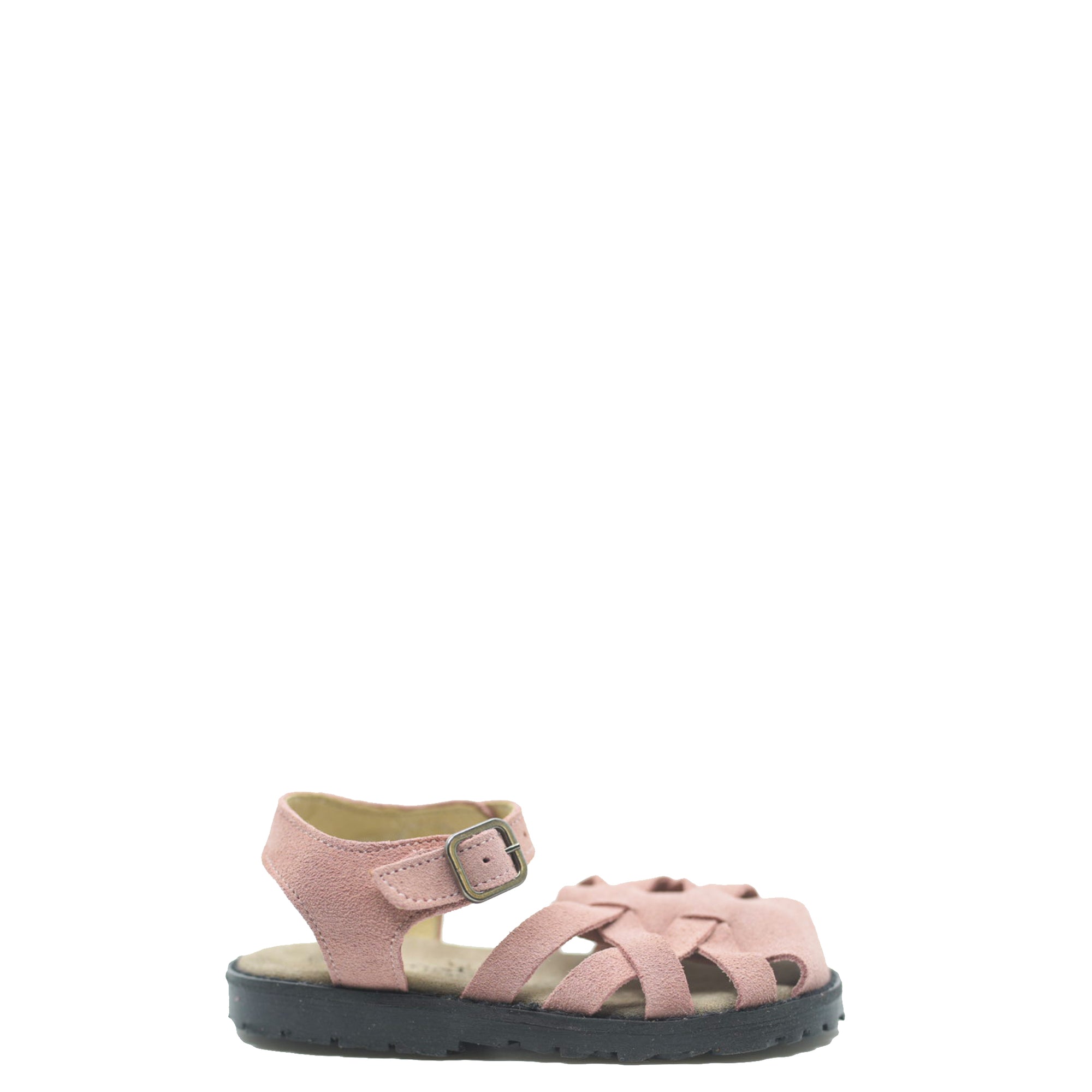 Tocoto Pink Nubok Gladiator Sandal-Tassel Children Shoes