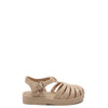 Mini Melissa Nude Gladiator Jelly-Tassel Children Shoes