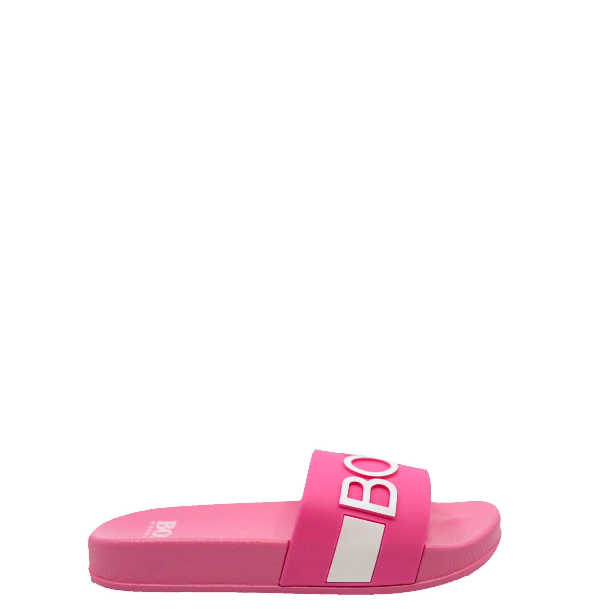 Hugo Boss Pink Logo Slide-Tassel Children Shoes