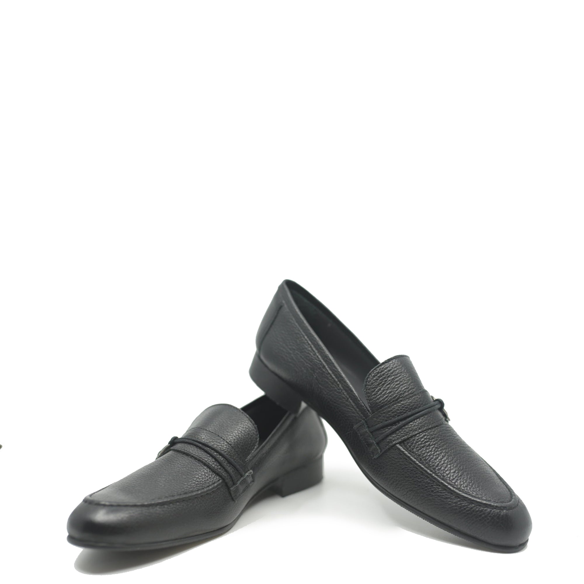 Blublonc Black Toggle Dress Shoe-Tassel Children Shoes