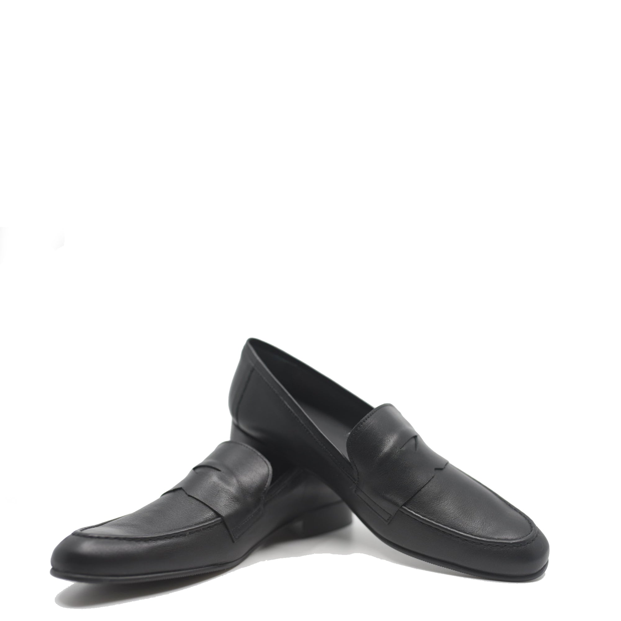 Blublonc Black Penny Dress Shoe-Tassel Children Shoes