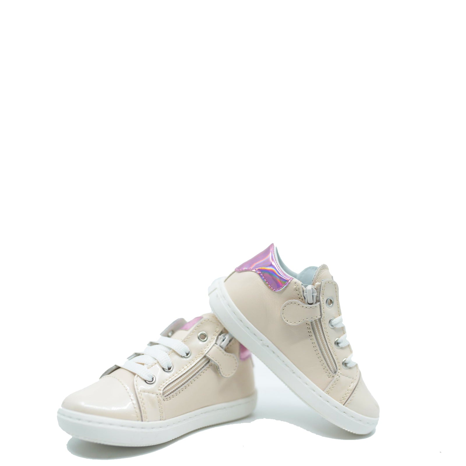 Beberlis Pink Heart Baby Sneaker-Tassel Children Shoes