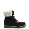 Emel Black Suede Sweater Boot-Tassel Children Shoes