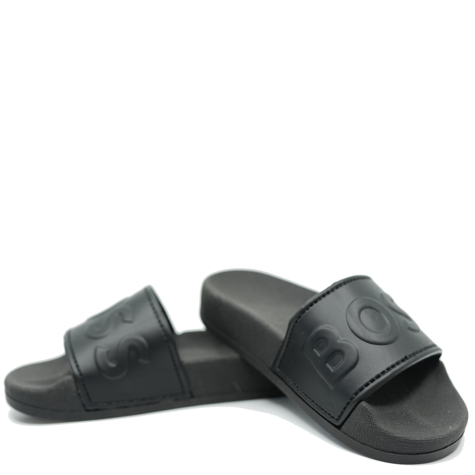 Hugo Boss Black Logo Slide-Tassel Children Shoes