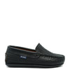 Atlanta Mocassin Black Weave Loafer-Tassel Children Shoes