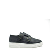 Blublonc Navy Leather Wingtip Dress Sneaker-Tassel Children Shoes