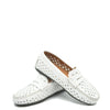 Atlanta Mocassin White Heart Penny Loafer-Tassel Children Shoes