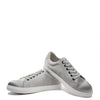 Bons Baisers Gray Satin Love Sneaker-Tassel Children Shoes