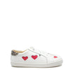 Old Soles White and Red Zipper Sneaker-Tassel Children Shoes