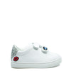 Bons Baisers Mini White Eyes Sneaker-Tassel Children Shoes