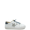 Old Soles White Star Zipper Sneaker-Tassel Children Shoes