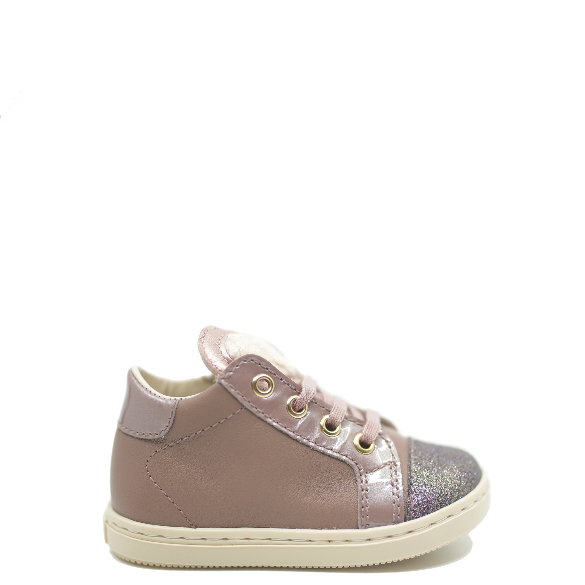 Beberlis Rose Glitter Baby Sneaker-Tassel Children Shoes