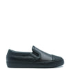 Beberlis Black Leather Slip on Sneaker-Tassel Children Shoes