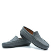 Atlanta Mocassin Gray Leather Loafer-Tassel Children Shoes