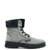 Atlanta Mocassin Black and White Chevron Fur Boot-Tassel Children Shoes
