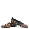 Blublonc Jacquard Pointed Buckle Shoe-Tassel Children Shoes