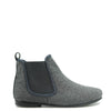 Blublonc Gray Flannel Elastic Bootie-Tassel Children Shoes
