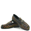 LMDI Multi Houndstooth Buckle Loafer-Tassel Children Shoes