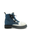 Blublonc Corduroy Captoe Zipper Boot-Tassel Children Shoes