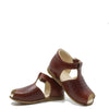 Emel Chocolate Weave Buckle Sandal-Tassel Children Shoes