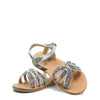 Bonton Multi Glitter Sandal-Tassel Children Shoes