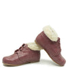Blublonc Rose Croc Fur Baby Bootie-Tassel Children Shoes