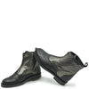 Manuela Steel Ostrich Wingtip Zipper Boot-Tassel Children Shoes