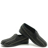Pepe Black Tapestry Slip On-Tassel Children Shoes