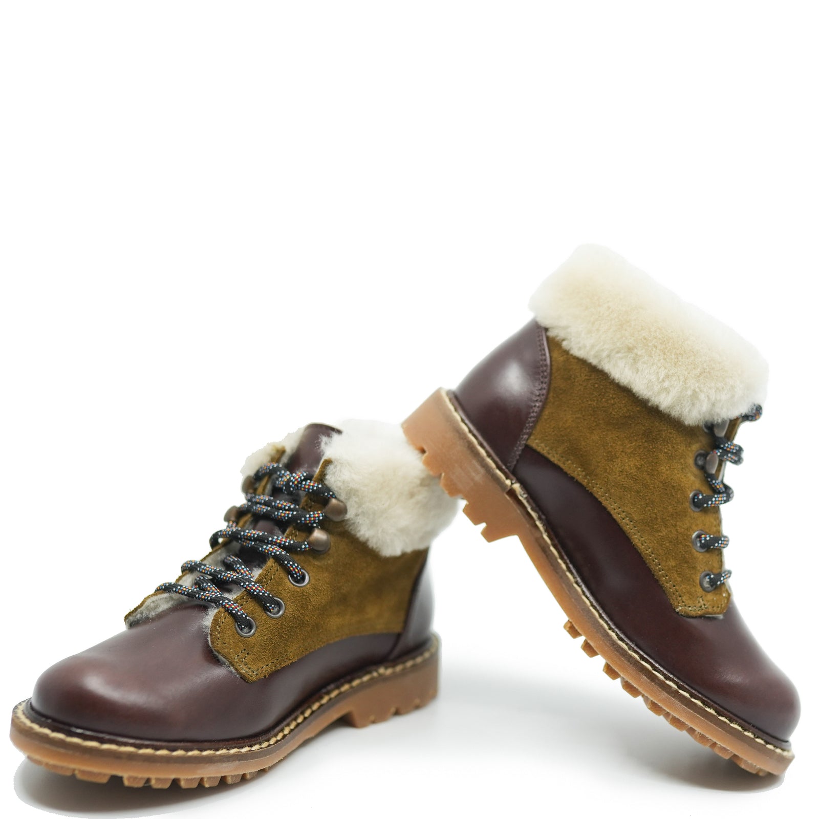 Bonpoint Montagne Henri Cacao Boot-Tassel Children Shoes