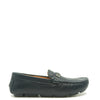 Hugo Boss Navy Leather Loafer-Tassel Children Shoes